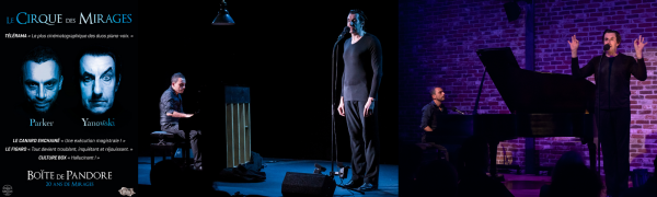 LE CIRQUE DES MIRAGES : LA BOITE DE PANDORE par Fred Parker et Yanowski